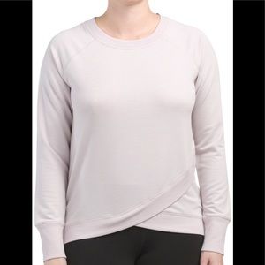 New 90 DegreeTerry Criss Cross Top Size XL